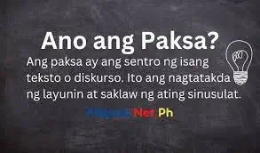 Ano Ang Paksa?